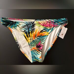 Tropical Leaf Bikini Bottom